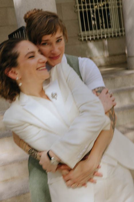 top lgbtqia affirming wedding photographer with luxury editorial documentary style