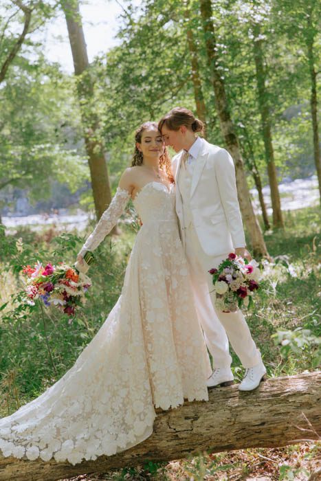 top lgbtqia affirming wedding photographer with luxury editorial documentary style